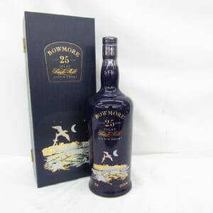 ボウモア 25年 ナイトフライ セラミックボトル 箱付