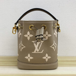 ルイヴィトン モノグラムアンプラント ナノノエ M46291 バイカラー