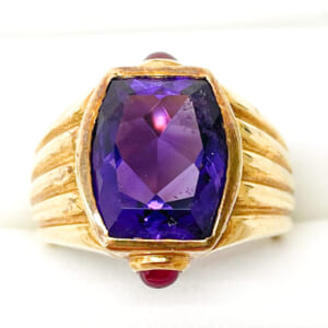 アントニーニ アメジストリング K18YG 51号