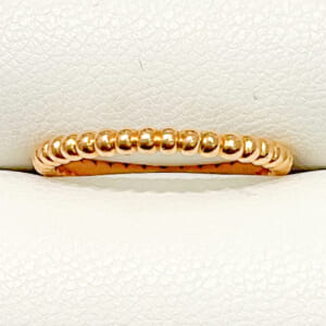 ヴァンクリーフ＆アーペル ペルレ パールスモールリング VCARPJMG