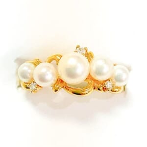 真珠リング 5.0mm