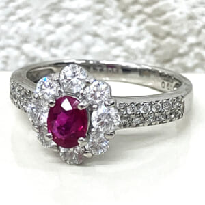 ルビーリング 0.40ct