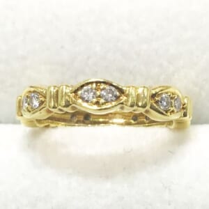 ダイヤモンドリング K18