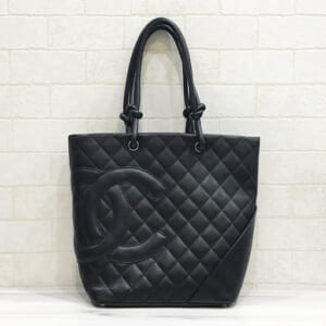 シャネル カンボンライン トートバッグ A25167