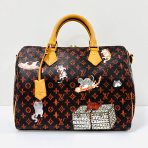 ルイヴィトン モノグラムキャットグラム スピーディバンドリエール30 M44401