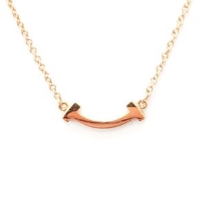 ティファニー Tスマイル ミニネックレス