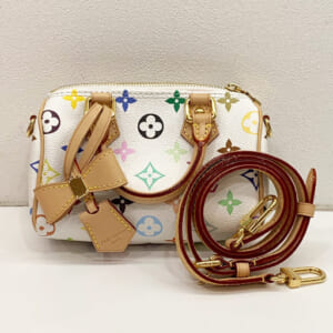 ルイヴィトン モノグラムマルチカラー LV×TM ナノスピーディ M13391