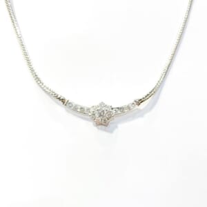 ダイヤモンドネックレス 0.33ct