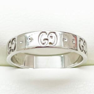 グッチ アイコン18Kスリムリング 660070