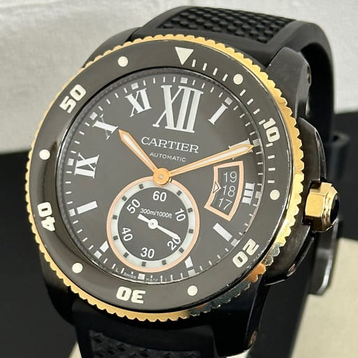 W2CA0004 カリブルドゥカルティエ ダイバー