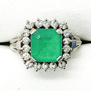 エメラルドリング 1.12ct