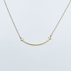 ティファニー T スマイルペンダント 60011679 イエローゴールド スモール