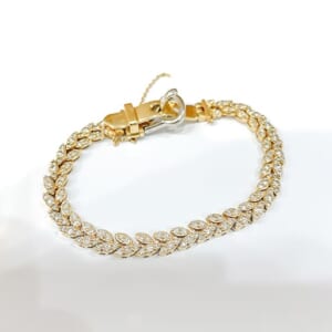 ダイヤモンドブレスレット 5ct