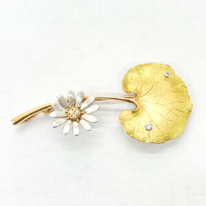 石川暢子 アズタイムブローチ