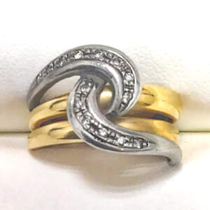 ダイヤモンドリング 0.13ct