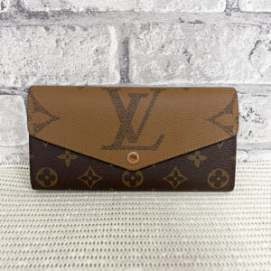 ルイヴィトン モノグラムジャイアントリバース ポルトフォイユサラ M80726