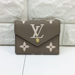 ルイヴィトン モノグラムアンプラント ポルトフォイユヴィクトリーヌ M81861