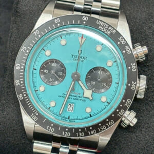 チューダー(チュードル) ブラックベイクロノグラフ 79360N