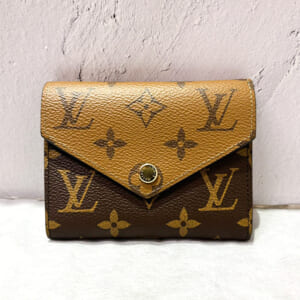 ルイヴィトン モノグラムリバース ポルトフォイユヴィクトリーヌ M81557