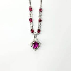 ルビーネックレス 2.06ct