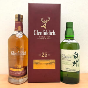 グレンフィディック 25年 レアオーク など2点