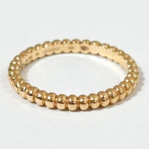 ヴァンクリーフ＆アーペル ペルレ ゴールドパールリング VCARPJMF00