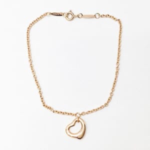 ティファニー オープンハートブレスレット