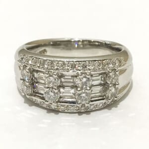 ダイヤモンドリング PT900