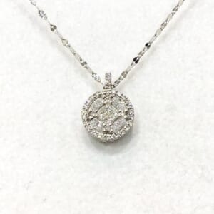 ダイヤモンドネックレス 0.45ct