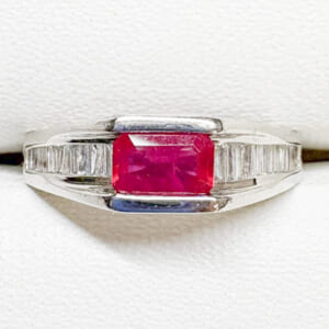 ルビーリング 0.58ct