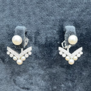 ショーメ ジョセフィーヌ エグレットパールピアス 083293