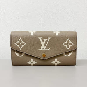 ルイヴィトン モノグラムアンプラント ポルトフォイユサラ M81049