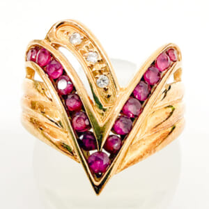 ルビーリング K18