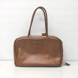 ミュウミュウ レザーボーバッグ 5BB117