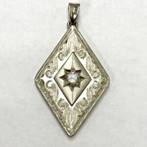 ダイヤモンドネックレストップ 0.37ct