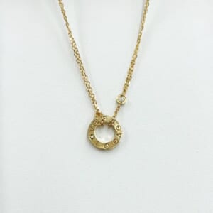 カルティエ ラブネックレス B7219500 2ダイヤモンド