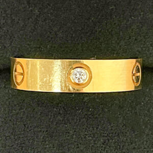 カルティエ ラブリング B4032400