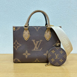 ルイヴィトン モノグラムジャイアントリバース オンザゴーPM M46373