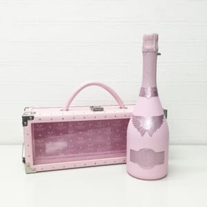 エンジェル ドゥミセック ロゼ ピンク レザータイプ