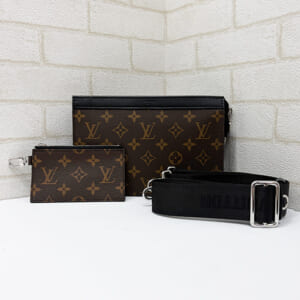 ルイヴィトン モノグラムマカサー ガストンウェアラブルウォレット M14036