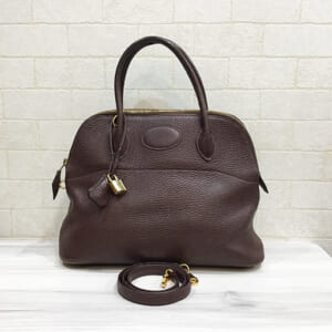 エルメス ボリード 31 トリヨンクレマンス 茶