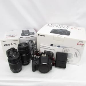 Canon キヤノン デジタル一眼レフカメラ EOS Kiss X7 ダブルズームキット (18-55/55-250) 中古品