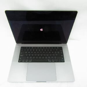 中古品 Apple アップル ノートPC MacBook Pro 2021 16インチ A2485 スペースグレイ M1Pro/16GB/SSD512GB USキーボード