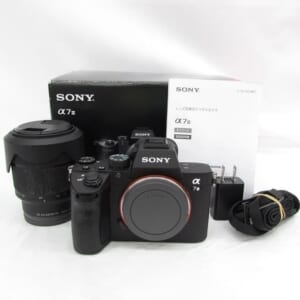 SONY ソニー ミラーレス一眼カメラ α7 III ILCE-7M3K ブラック ズームレンズキット 中古品