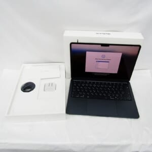 中古品 Apple アップル ノートPC MacBook Air 13インチ 2024 A3113 Z1BD00046 M3/16GB/SSD512GB カスタムモデル 美品