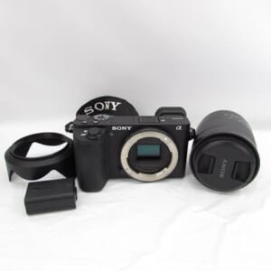 SONY ソニー ミラーレス一眼カメラ α6500 ボディ+SEL1670Z Vario-Tessar E4/16-70 レンズセット 中古品