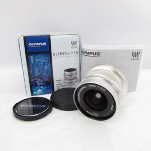 OLYMPUS オリンパス カメラレンズ M.ZUIKO DIGITAL ED 12mm F2.0 シルバー 中古品