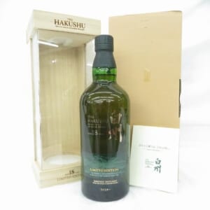 白州 18年 リミテッドエディション 外箱/木箱/冊子付