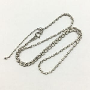 K18WG ネックレス