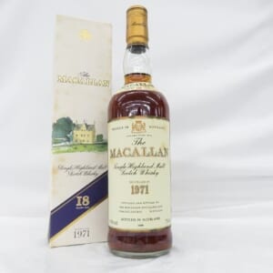 ザ・マッカラン 18年 1971-1989 マチュアード イン シェリーウッド 箱付